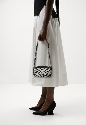 CAMERA CASE - Cross body bag - bianco/nero