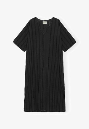 moshi moshi mind, LUMA DRESS ANGLAISE - Maxi-jurk - moonless night