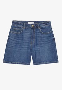 Denim shorts - dark blue denim