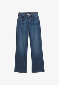 Atlasīts, used dark stone blue denim