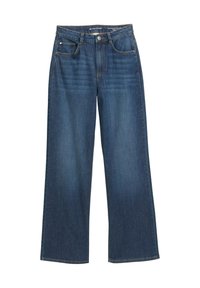 TTWIDELEG - Wide Leg - used dark stone blue denim