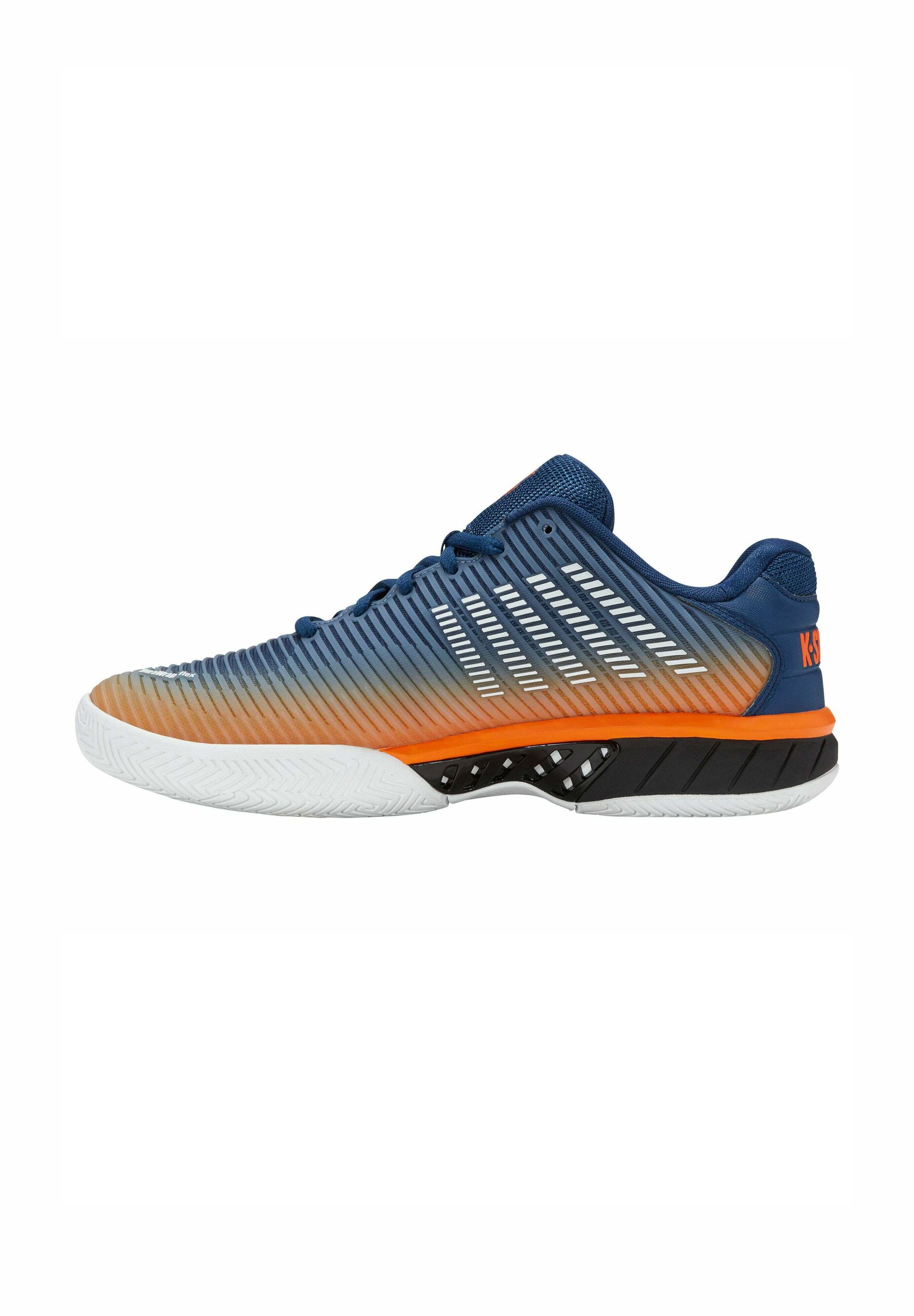 K-Swiss Hypercourt Express 2 Hb Men's Tennis Shoe, Classic Blue White Berry Red Classic Blue, 41 EU, Classic Blue White Berry Red Classic Blue