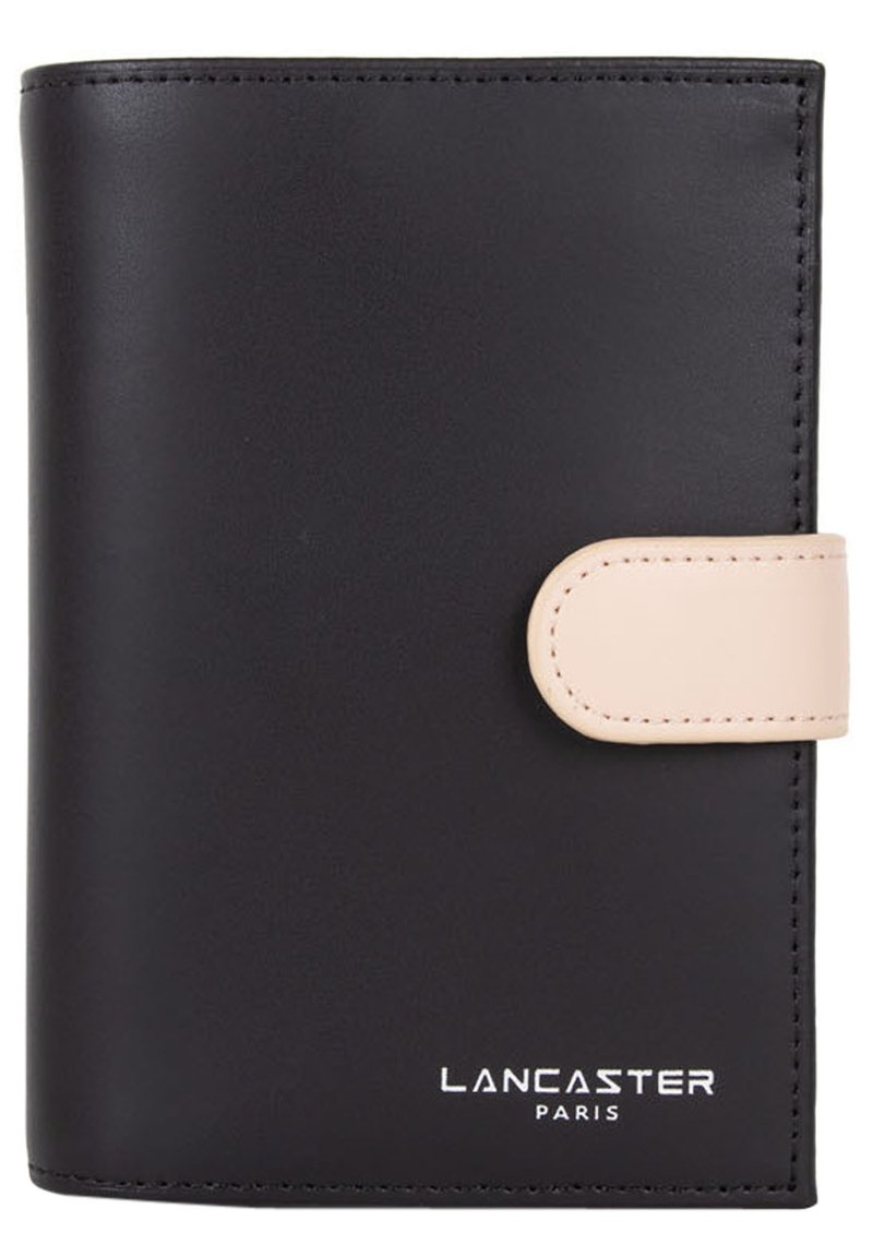 LANCASTER SMOOTH - Portefeuille - noir/nude clair/nude foncé