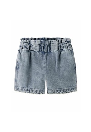 Lil' Atelier SHORTS LOOSE FIT - Denimové šortky - medium blue denim
