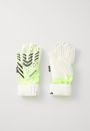 PREDATOR MATCH FINGERSAVE JUNIOR UNISEX - Gants de gardien de but - lucid lemon/white/black