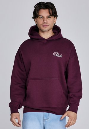 SIKSILK Hættetrøje - burgundy
