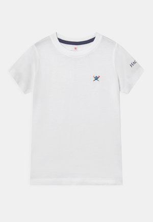 Hackett London SMALL LOGO TEE - T-shirt - bas - white
