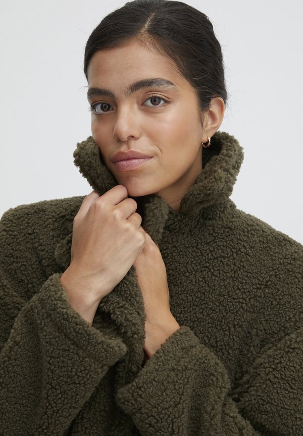 BYCanto - Winter coat - olive night4