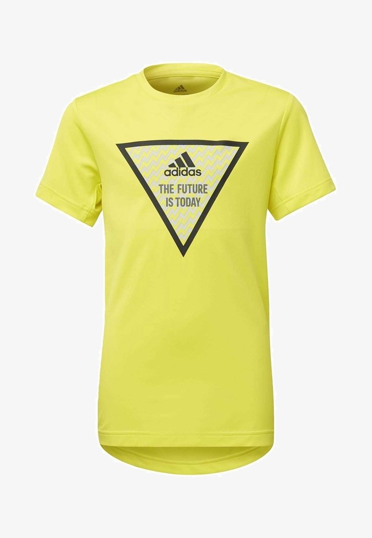 adidas Performance XFG T-SHIRT - Triko s potiskem - yellow