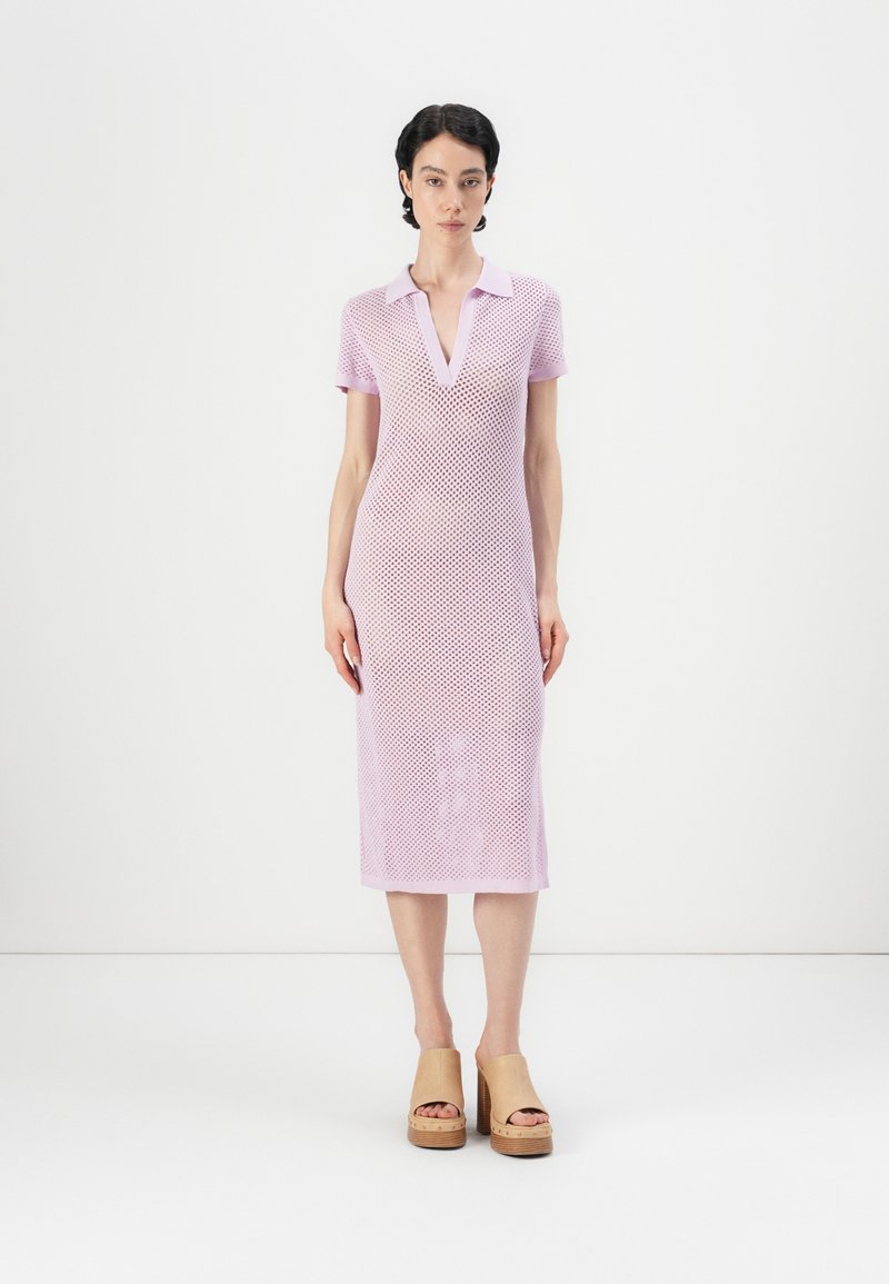 RIANI Gebreide jurk lila