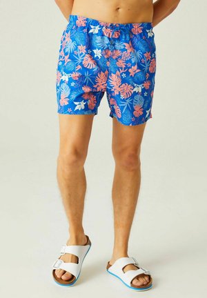 Regatta, REGATTA LORAS QUICK-DRY SWIM SHORTS SWIM SHORTS - Badeshorts - oxford blue family hawaiian