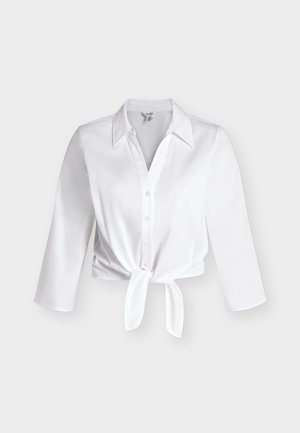 Guess, LONGSLEEVE REEYA POPLIN - Chemise - pure white
