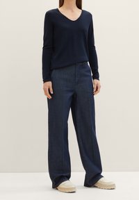 TOM TAILOR Strickpullover - dark blue