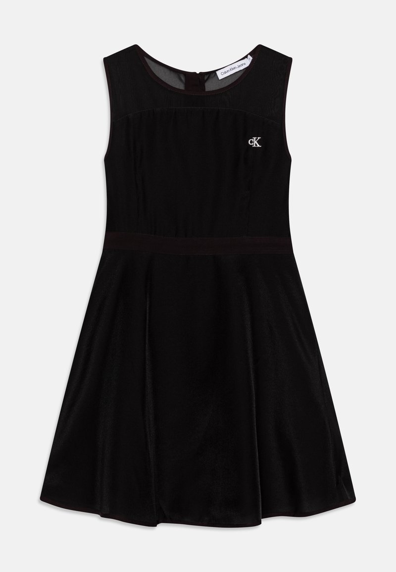 Calvin Klein Jeans LAYERED CEREMONY DRESS - Vestido de cóctel - black