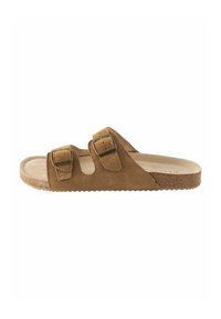Next BUCKLE REGULAR FIT - Muiltjes - tan brown suede