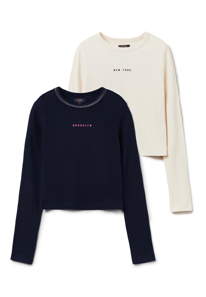 OVS T-shirt à manches longues blanc