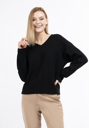 ZITHA - Sweter - schwarz