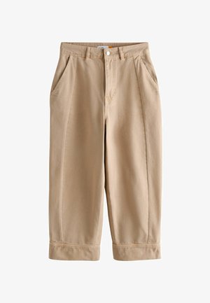 Next, REGULAR FIT - CARGO BALLOON CROPPED JEANS . - Relaxed fit jeans - neutral