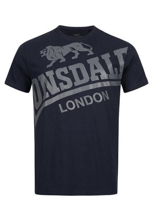 Lonsdale Triko s potiskem - navy