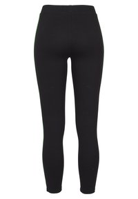 Urban Classics Leggings - black/firered/green