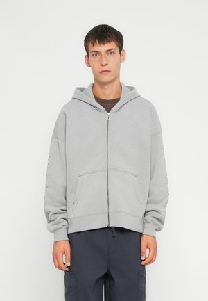 TREND DROP SOLID - Felpa con zip - grey