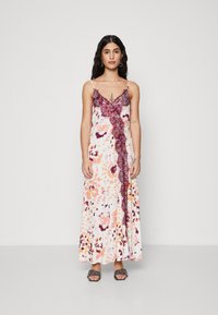 YAS Petite YASTHENA STRAP ANKLE DRESS - Maksi suknelė - cream pink