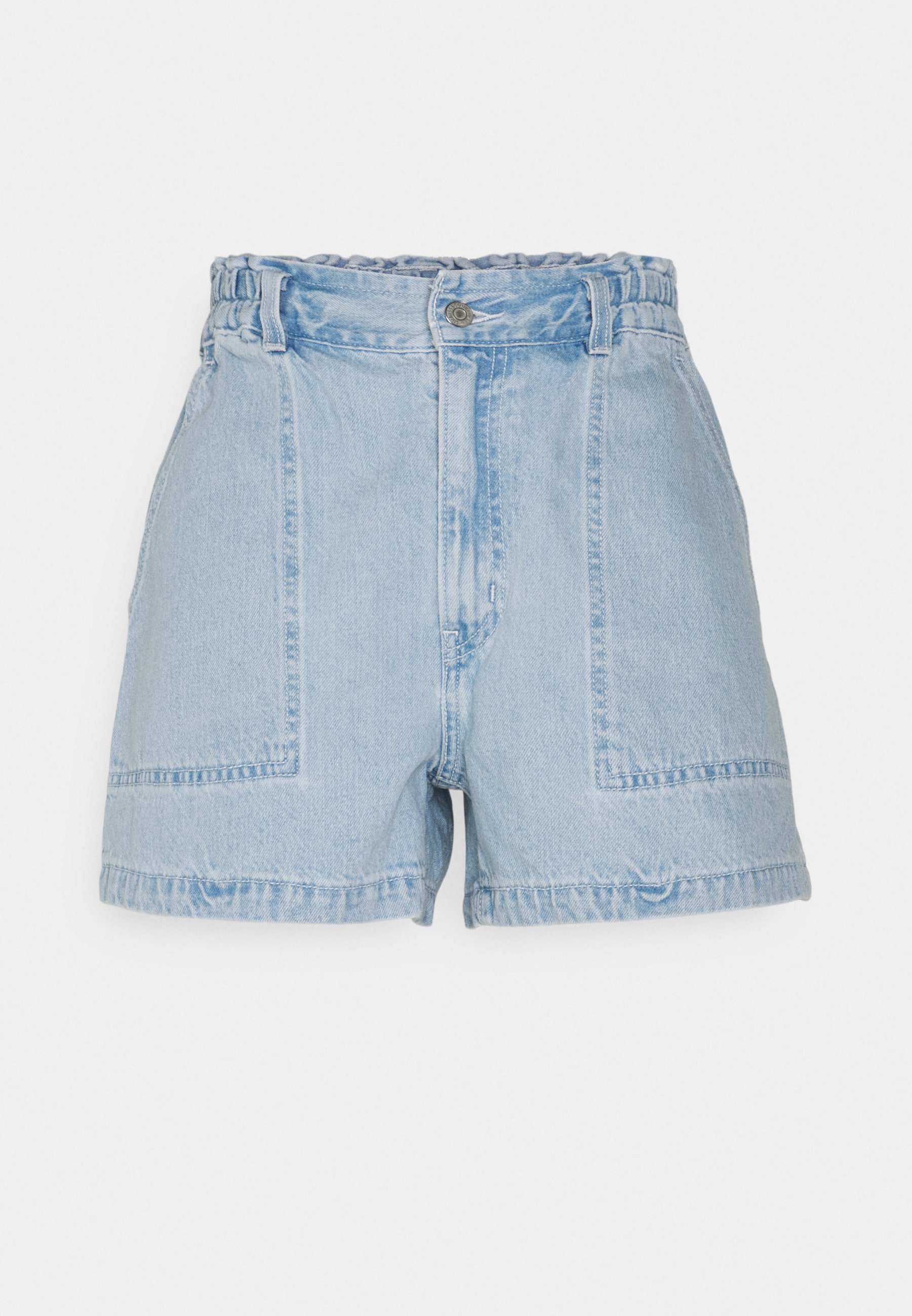 levi's long denim shorts