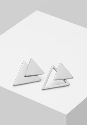 Earrings - silver-coloured