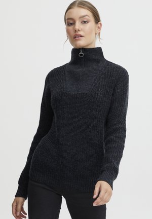 NANCY - Strickpullover - total eclipse melange