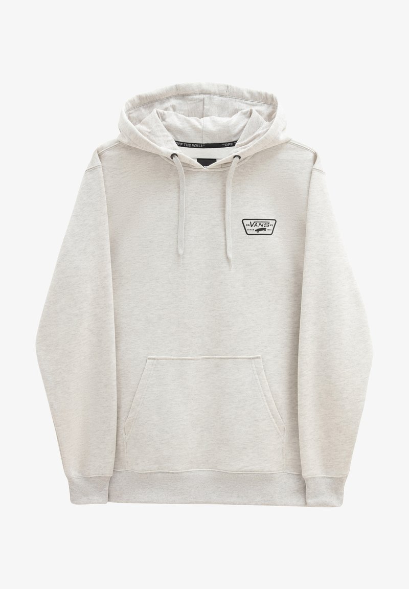 Vans FULL PATCHED - Mikina s kapucňou - oatmeal heather