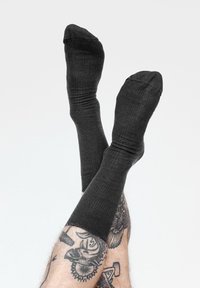 Erlich Textil 3ER PACK CASUAL  - Socken - schwarz melange