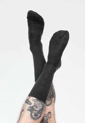 Erlich Textil 3ER PACK CASUAL  - Socken - schwarz melange