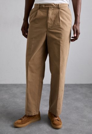 Trousers - camel