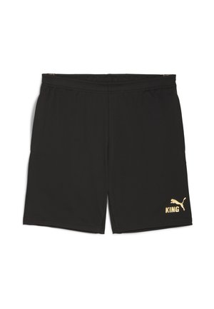 KING TOUCH - Korte sportsbukser - black gold