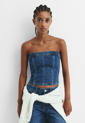 Top - dark blue denim