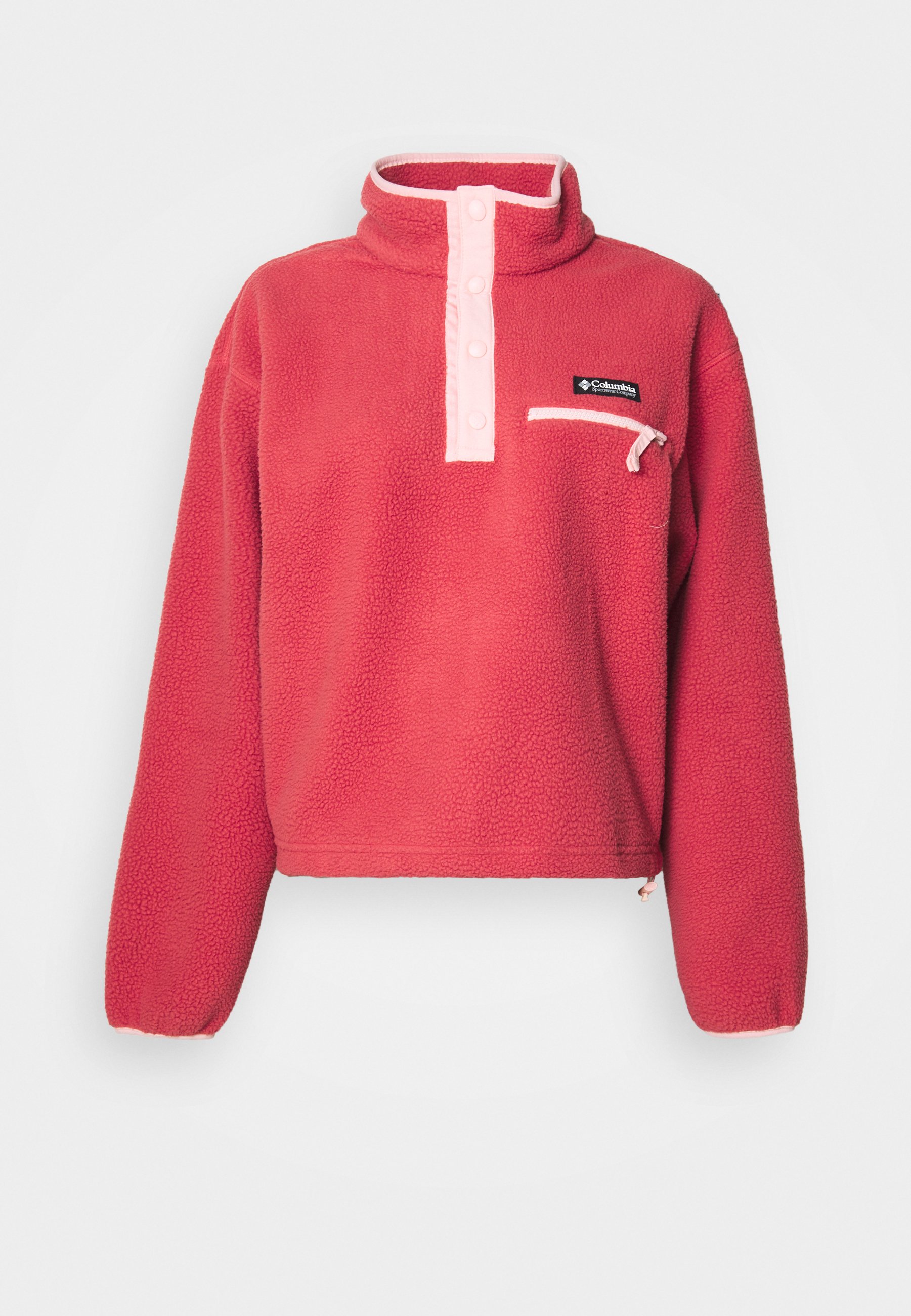 Columbia HELVETIA CROPPED HALF SNAP - Fleece jumper - dare devil