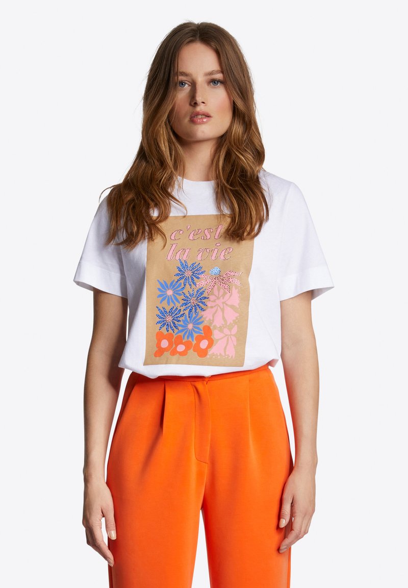 Rich Royal C EST LA VIE T shirt Con Stampa White bianco Zalando it rich-royal-c-est-la-vie-t-shirt-con-stampa-white-bianco-zalando-it