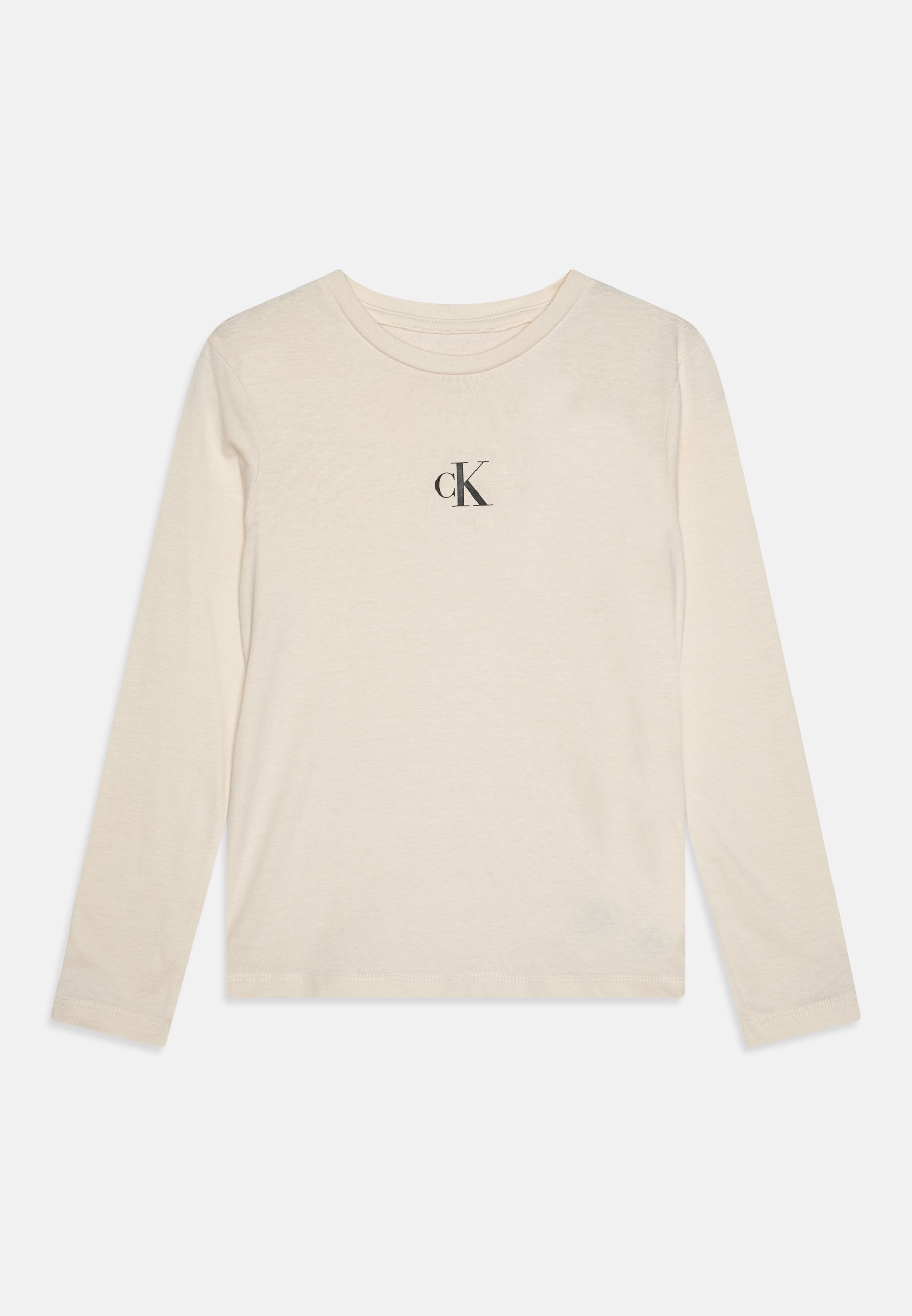 Calvin Klein Jeans LOGO Longsleeve turtledove/wit - Main Image