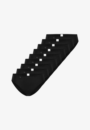 Sloggi, 24/7 Microfibre - 9er Pack Tai - Slip - schwarz