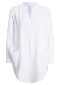 BEACH BASICS-BOYFRIEND BEACH SHIRT - Ranta-asusteet - white