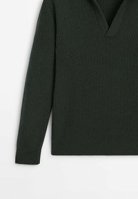 Massimo Dutti Strickpullover - dark green