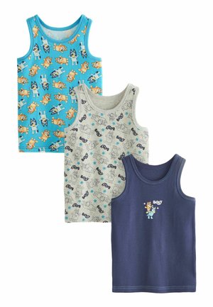 LICENSE 3 PACK - REGULAR FIT - Felső - bluey