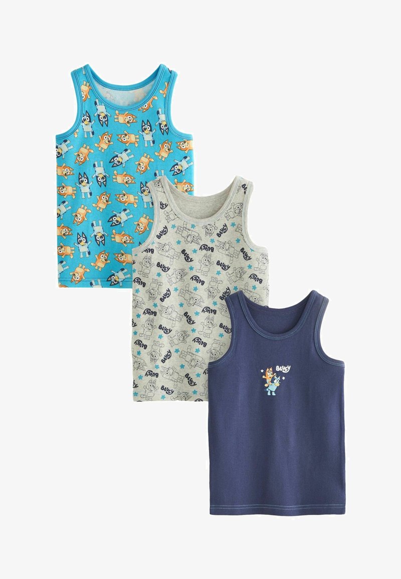 Next LICENSE 3 PACK - REGULAR FIT - Felső - bluey