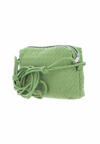 Abro PIUMA KNOTTED BIG - Cross body bag - lime