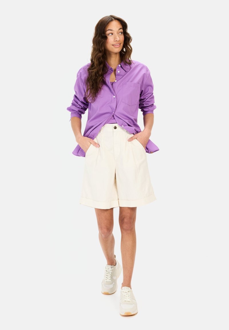 Ensemble Femme Chemise + Pantalon avec Fermeture Éclair Noir ELENA MIRò