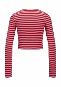 JJXX JXFELINE STR STRIPE JRS - Ilgarankovis viršutinės dalies drabužis - racing red