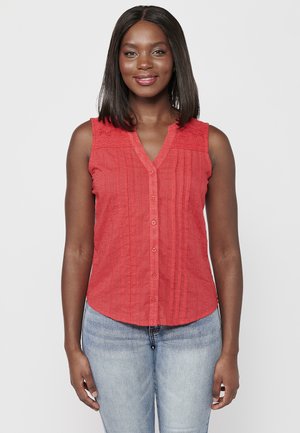 Bluse - coral