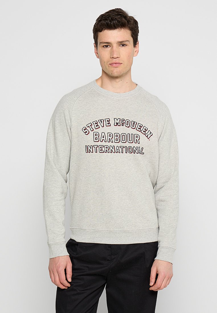 Barbour International Sweater grijs