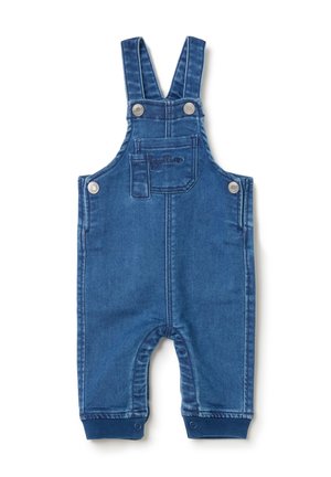 WITH POCKET - Salopette - dark wash