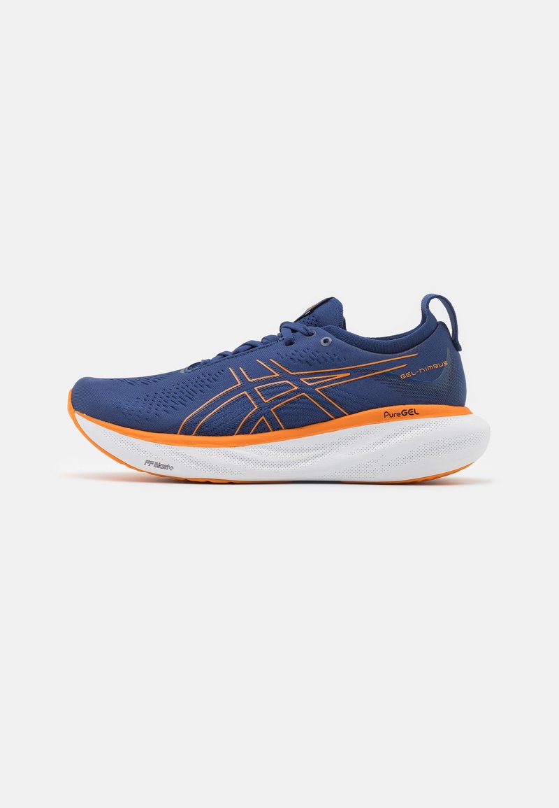 ASICS NIMBUS 25 - Chaussures de running sur route - deep ocean/bright orange
